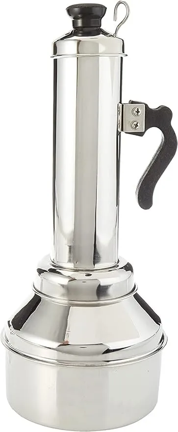 Regular Stainless Steel Puttu Kodam Maker, Plain silver